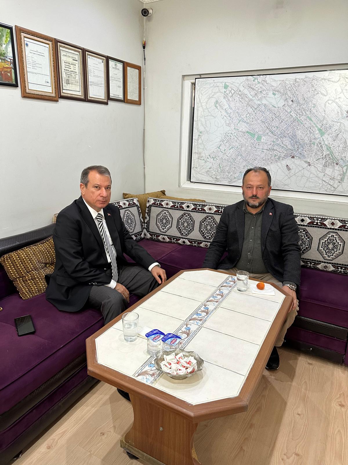 KAYMAKAM MUSTAFA GÜRDAL ESNAF ZİYARETİ YAPTI