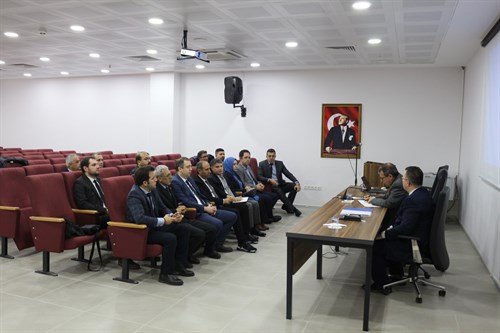 Kaymakam Mustafa GÜRDAL Başkanlığından LGS-YKS Değerlendirme  ve Bilgilendirme Toplantısı Yapıldı